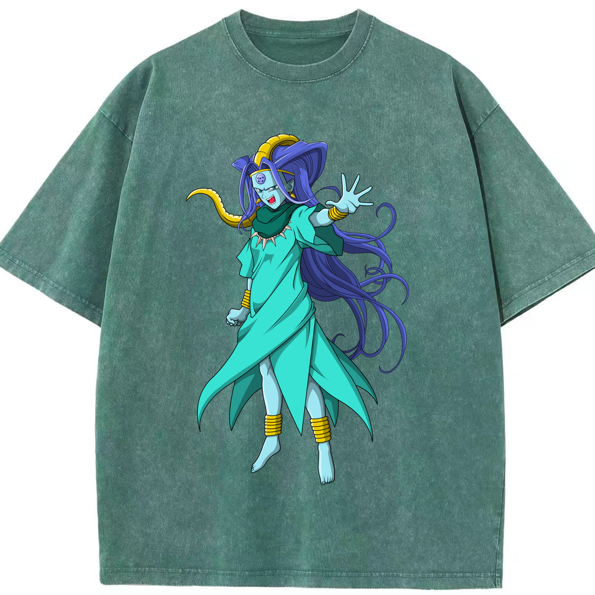 （画像用） ドラゴンボール DRAGON BALL 綿100% ヴィンテージ風 半袖Tシャツ（フロントプリント）